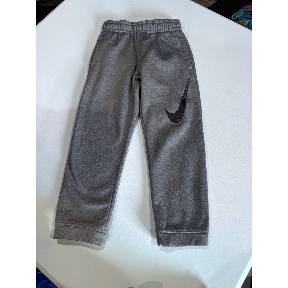 Nike Boys 2pc Set Blue Just Do It Graphic Tee Gray Therma-FIT Sweatpants Size 6